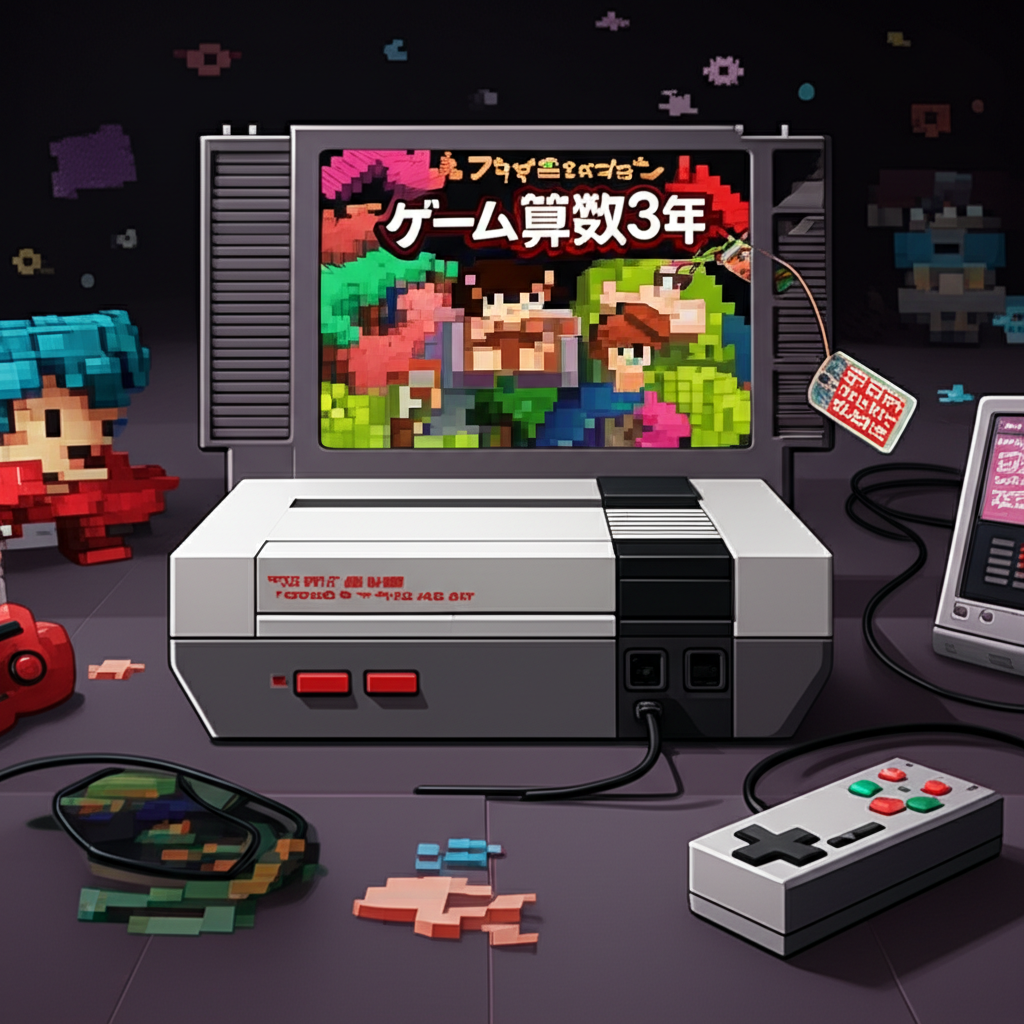 【ファミコン】けいさんゲーム算数3年の買取価格相場を比較！高く売るコツ