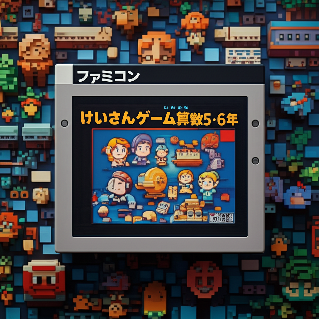 【ファミコン】けいさんゲーム算数5・6年の買取価格相場を比較！高く売るコツ