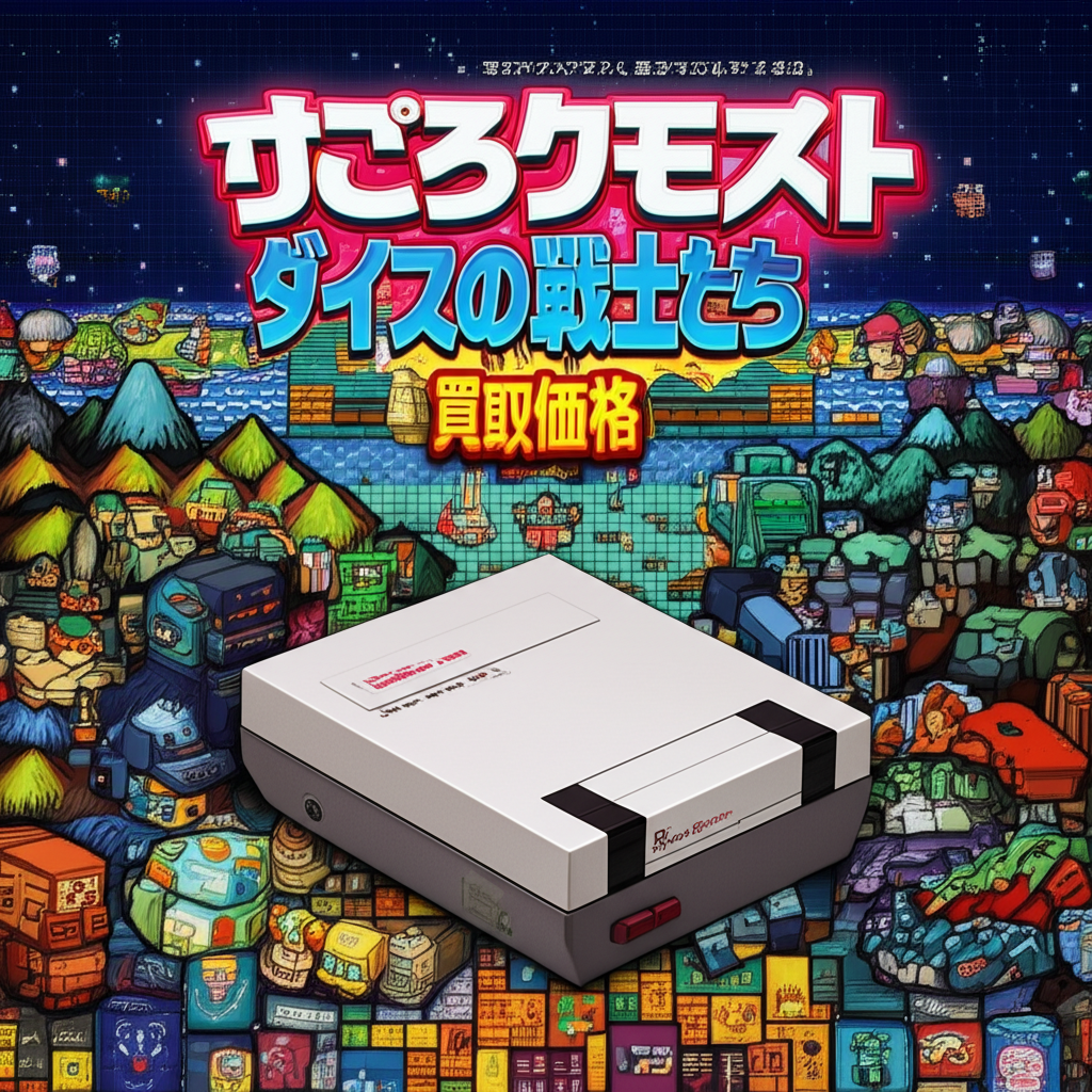 【ファミコン】すごろクエスト ダイスの戦士たちの買取価格相場を比較！高く売るコツ