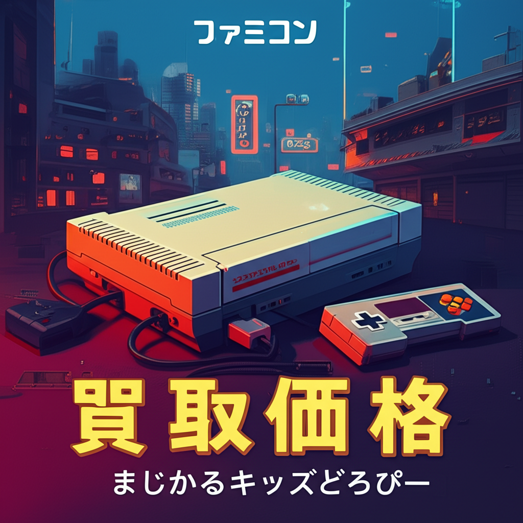 【ファミコン】まじかるキッズどろぴーの買取価格相場を比較！高く売るコツ