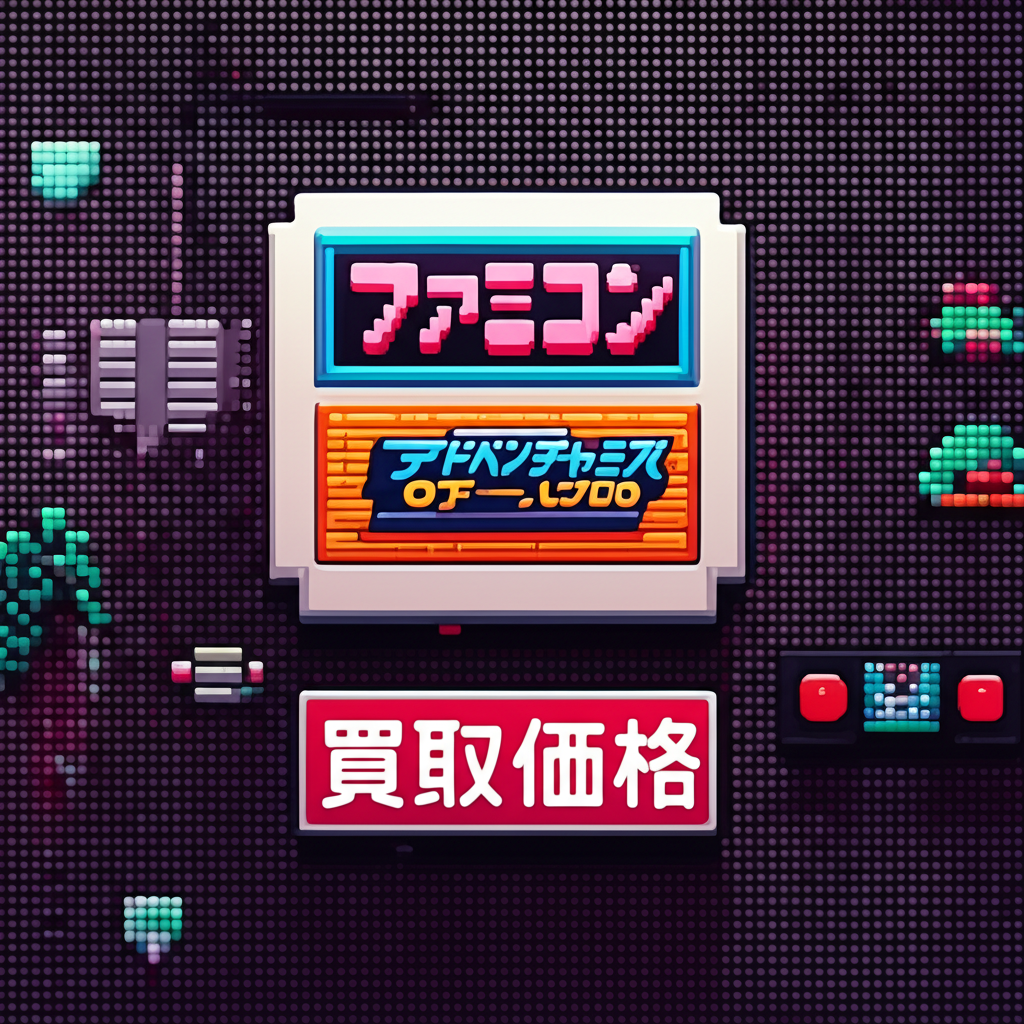 【ファミコン】アドベンチャーズオブロロの買取価格相場を比較！高く売るコツ