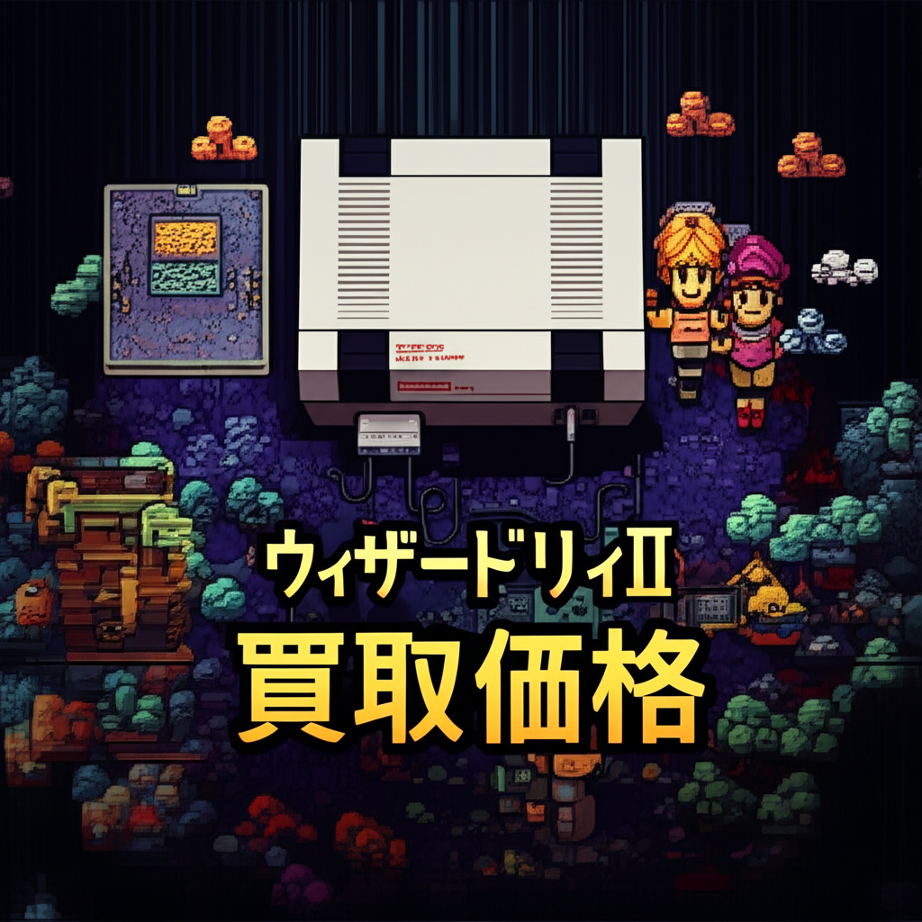 【ファミコン】ウィザードリィII リルガミンの遺産の買取価格相場を比較！高く売るコツ