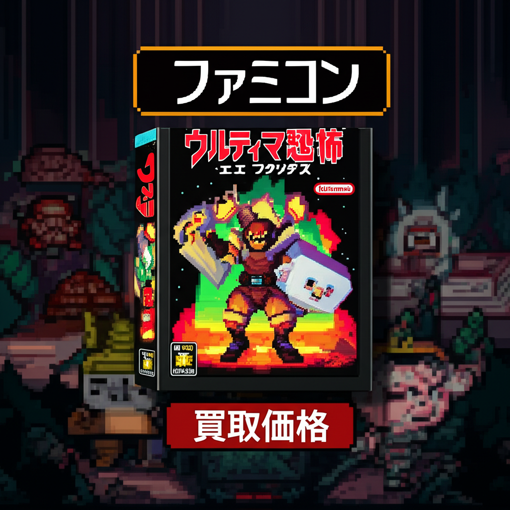 【ファミコン】ウルティマ恐怖のエクソダスの買取価格相場を比較！高く売るコツ