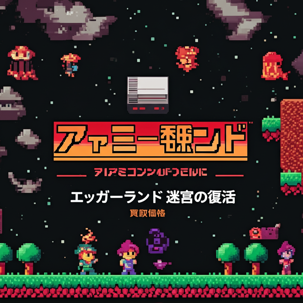 【ファミコン】エッガーランド迷宮の復活の買取価格相場を比較！高く売るコツ