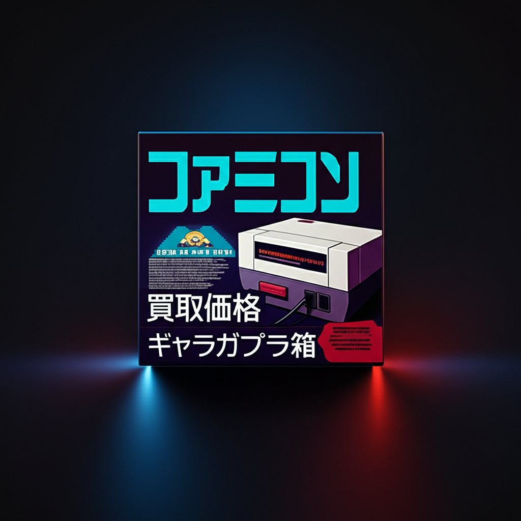 【ファミコン】ギャラガプラ箱の買取価格相場を比較！高く売るコツを徹底解説