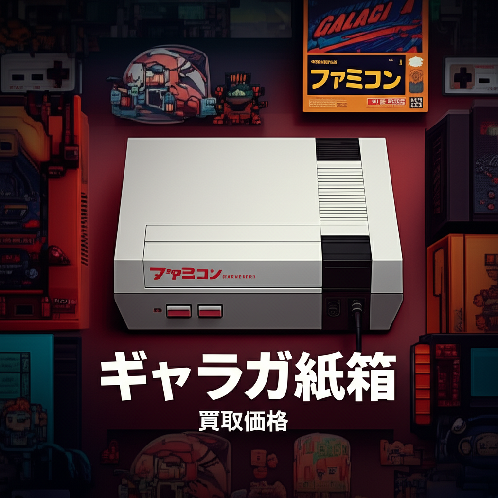 【ファミコン】ギャラガ紙箱の買取価格相場を比較！高く売るコツ