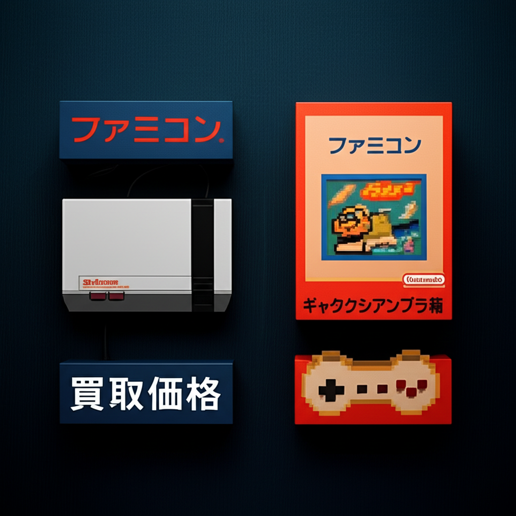 【ファミコン】ギャラクシアンプラ箱の買取価格相場を比較！高く売るコツ