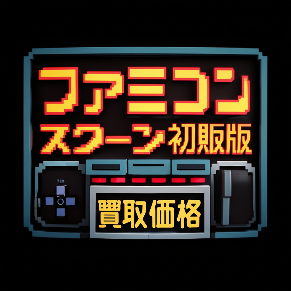 【ファミコン】スクーン初販版の買取価格相場を比較！高く売るコツ