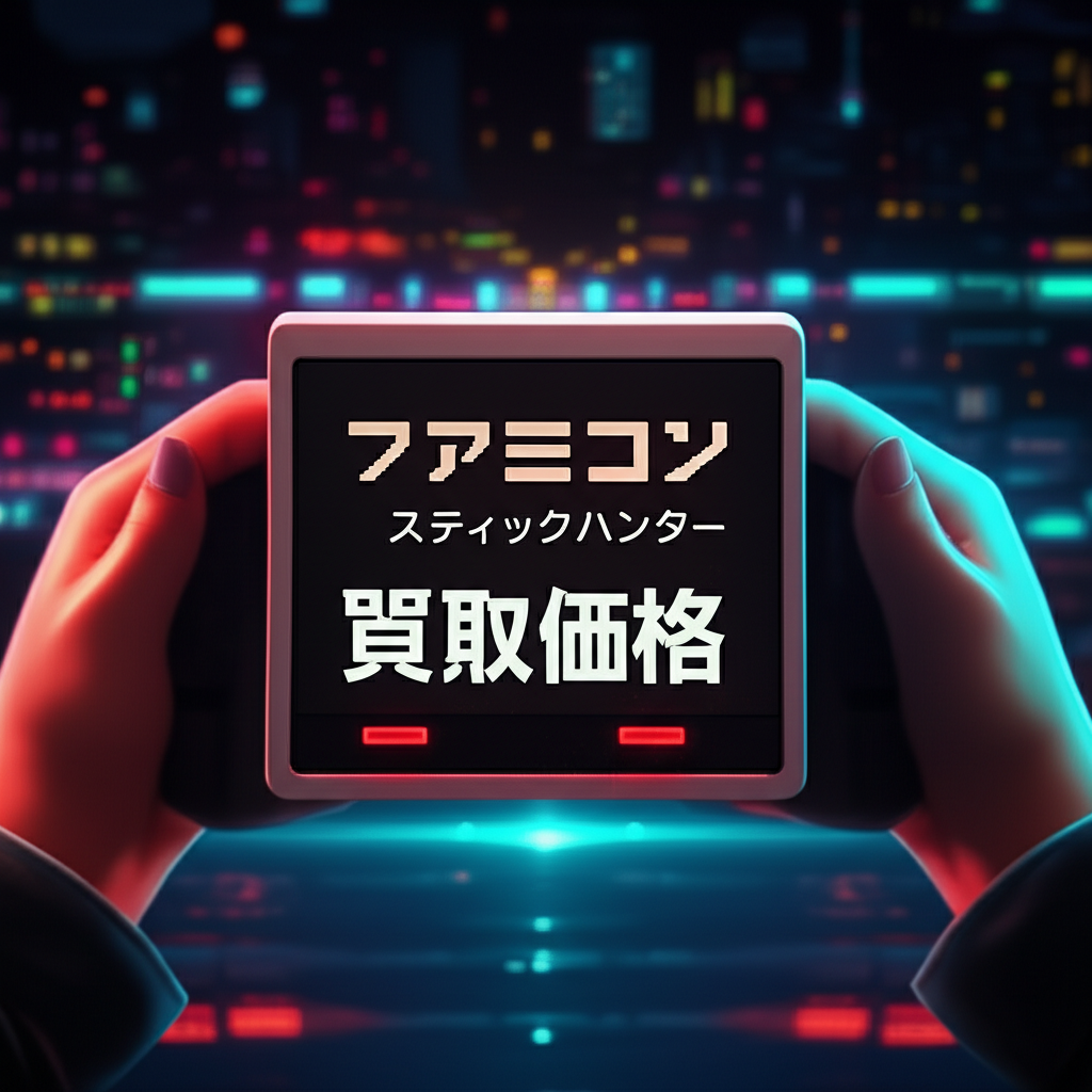 【ファミコン】スティックハンターの買取価格相場を比較！高く売るコツ