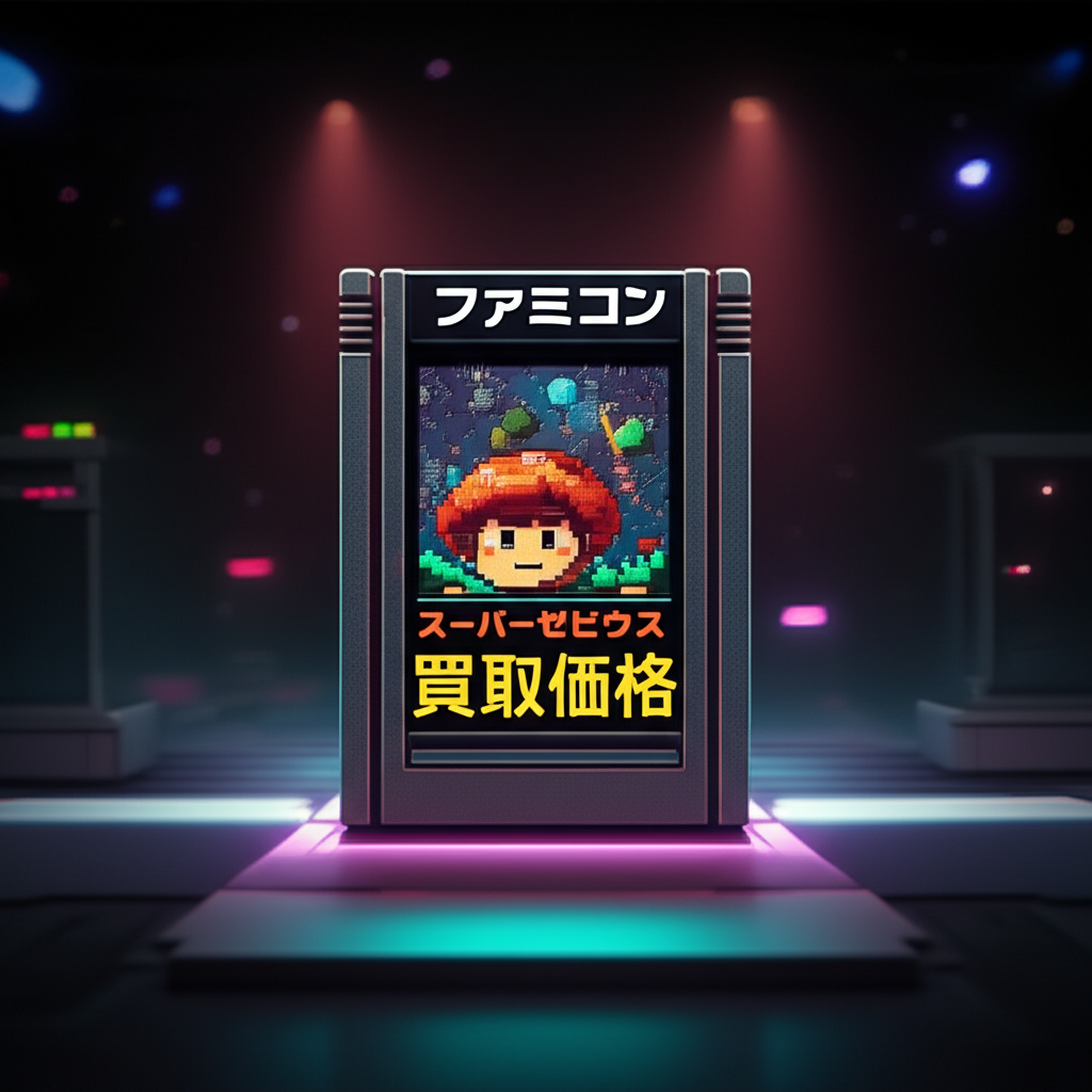 【ファミコン】スーパーゼビウス ガンプの謎の買取価格相場を比較！高く売るコツ