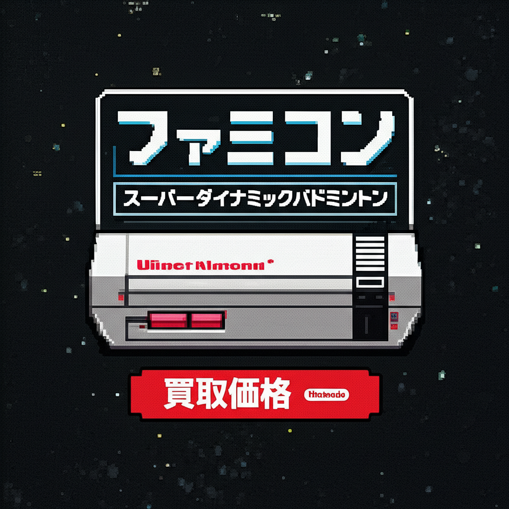【ファミコン】スーパーダイナミックバドミントンの買取価格相場を比較！高く売るコツ