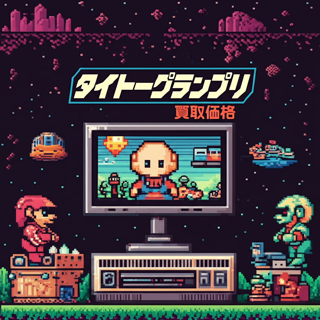 【ファミコン】タイトーグランプリの買取価格相場を比較！高く売るコツ