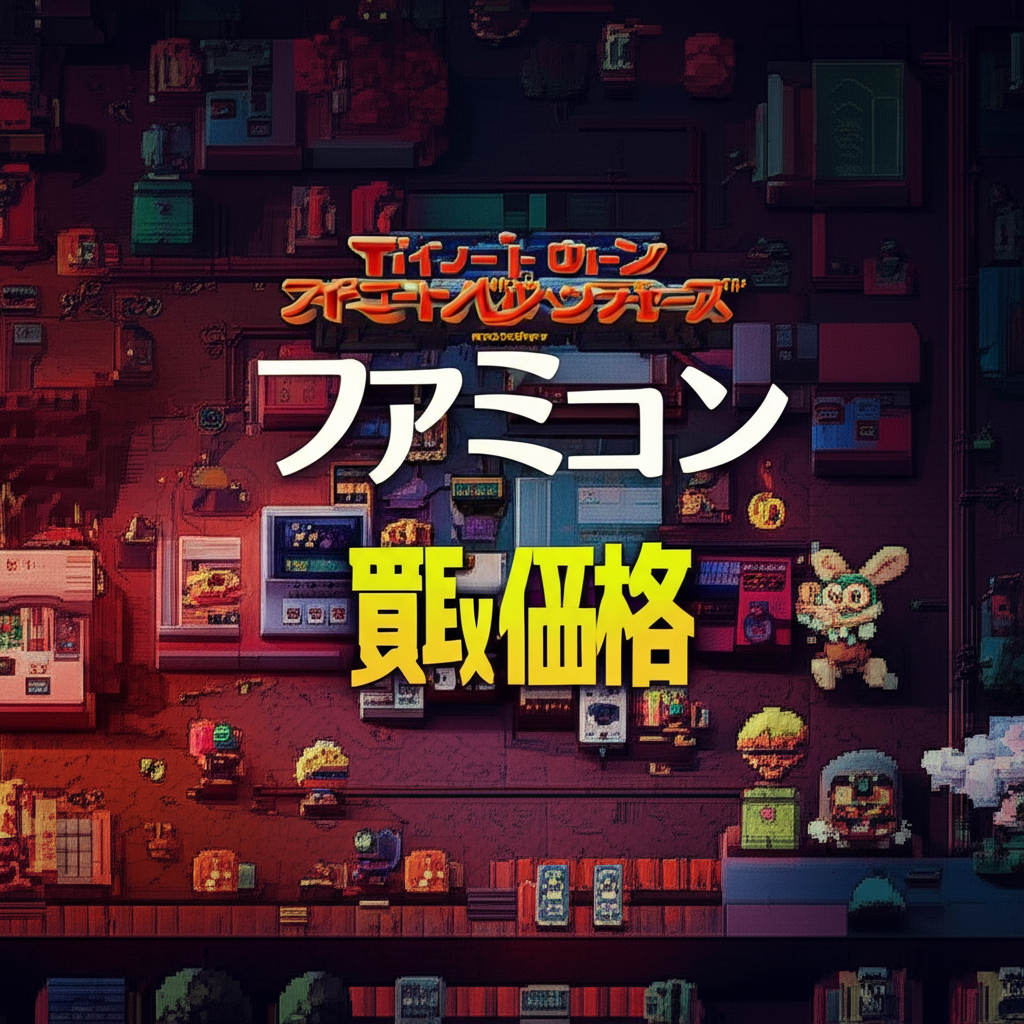 【ファミコン】タイニートゥーンアドベンチャーズの買取価格相場を比較！高く売るコツ