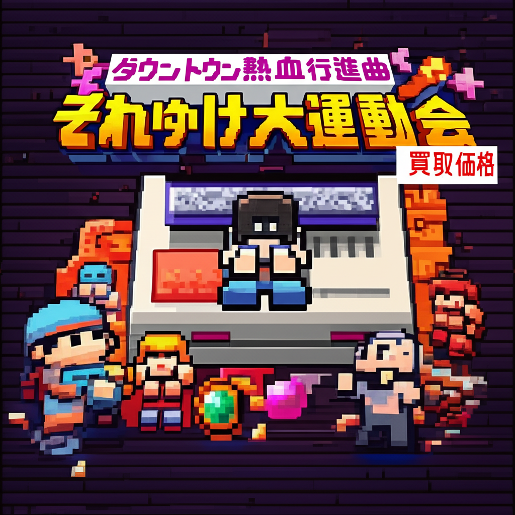 【ファミコン】ダウンタウン熱血行進曲それゆけ大運動会の買取価格相場を比較！高く売るコツ