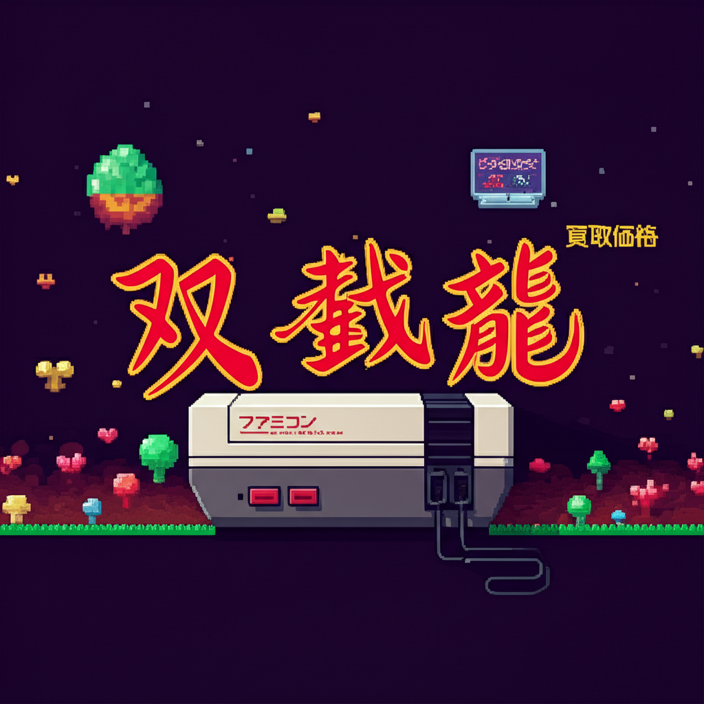 【ファミコン】ダブルドラゴン双截龍の買取価格相場を比較！高く売るコツ