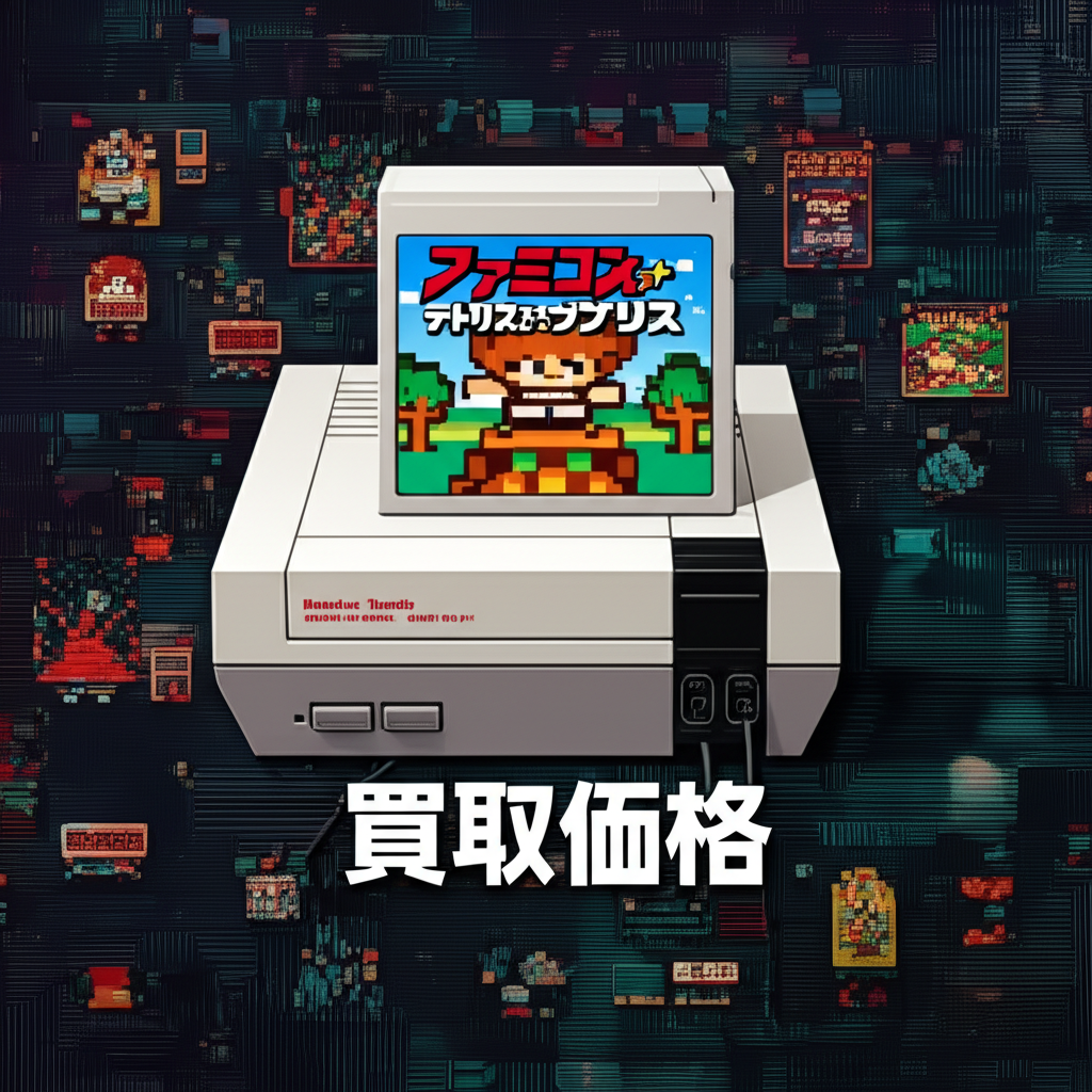 【ファミコン】テトリス2+ボンブリスの買取価格相場を比較！高く売るコツ