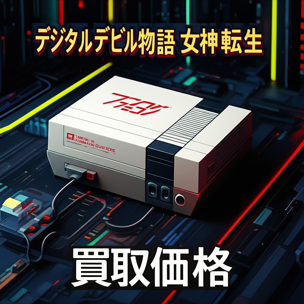 【ファミコン】デジタルデビル物語女神転生の買取価格相場を比較！高く売るコツ