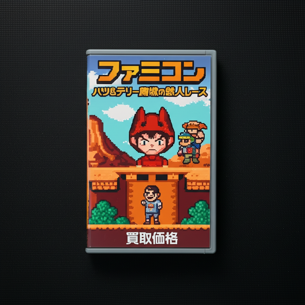 【ファミコン】バツ&テリー魔境の鉄人レースの買取価格相場を比較！高く売るコツ