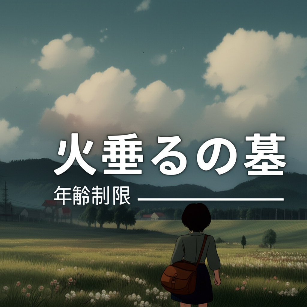 火垂るの墓の年齢制限は？何歳から視聴可能なのか徹底解説！