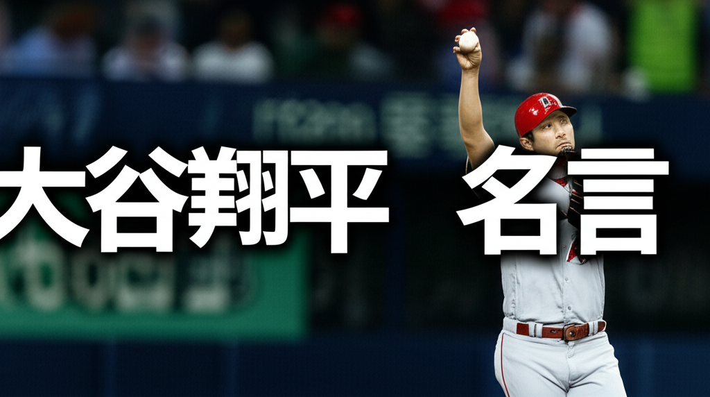 大谷翔平の名言ランキングTOP10！やはりこの言葉が1位！？