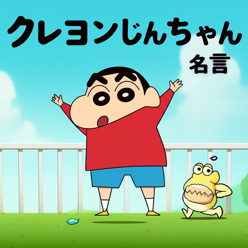 クレヨンしんちゃんの名言ランキングTOP10！やっぱりコレが１位！？