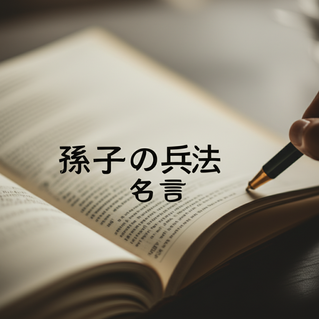 孫子の兵法の名言ランキングTOP10！戦略思考で人生を変える古典の叡智