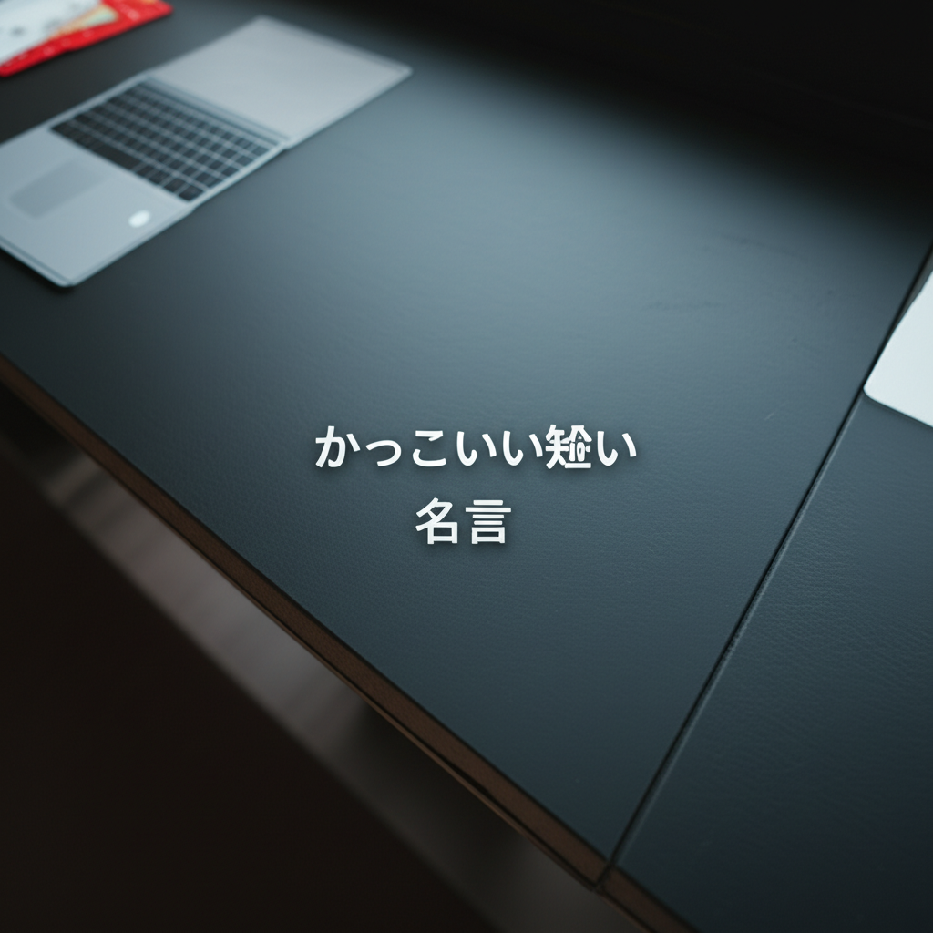 かっこいい短い名言ランキングTOP20！一瞬で心を掴む究極のフレーズたち