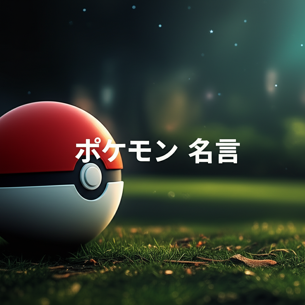 ポケモンの名言ランキングTOP10！やっぱりコレが１位！？