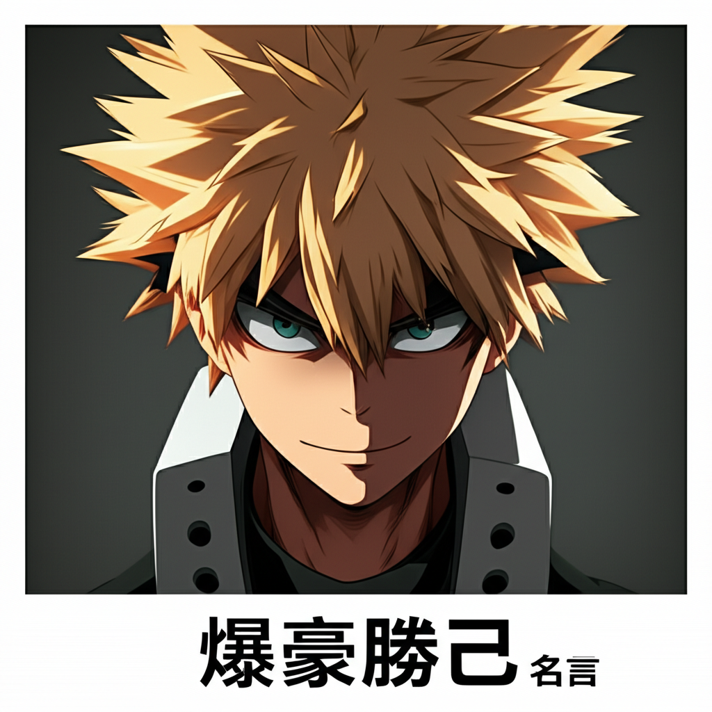爆豪勝己の名言ランキングTOP10！心に刺さる最強の言葉たち