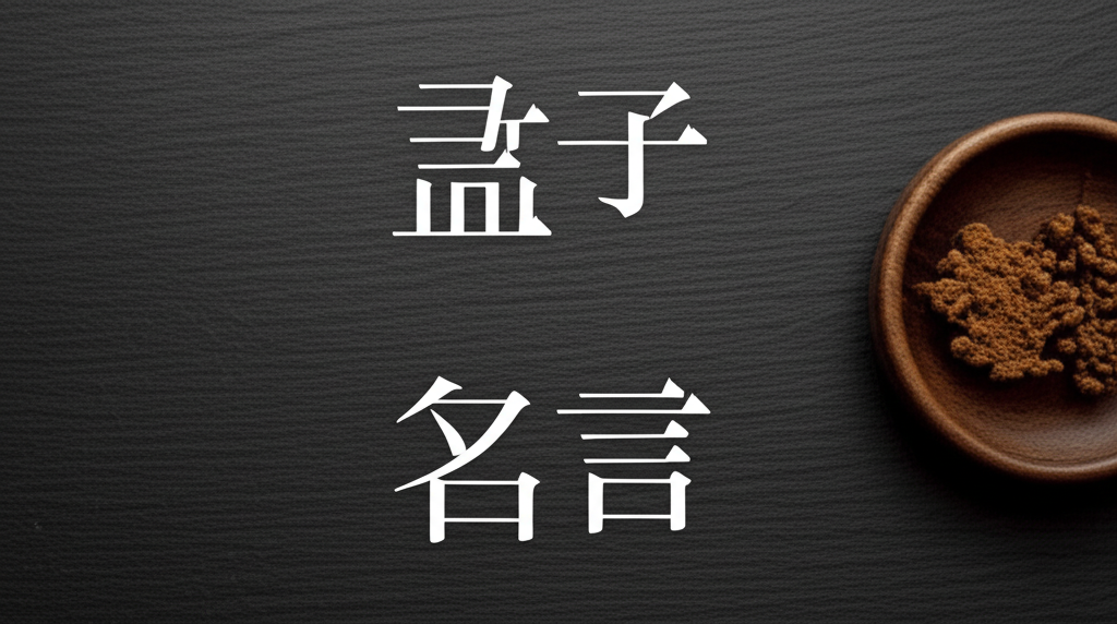 孟子の名言ランキングTOP15！時代を超えて響く古代中国の智慧