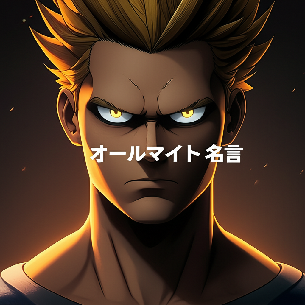 オールマイトの名言ランキングTOP10！やっぱりコレが1位！？