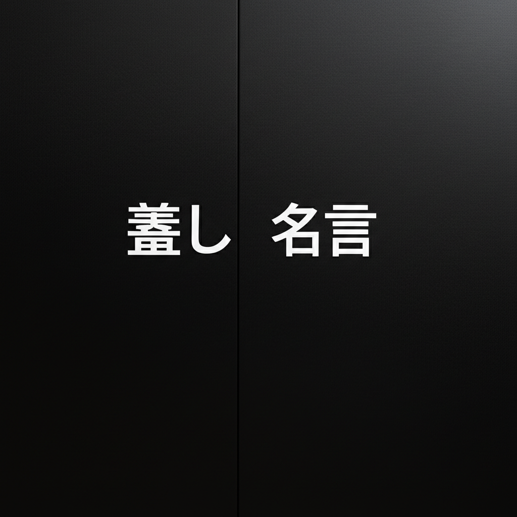 蓋しの名言ランキングTOP10！まさしくこれが1位！？古典から現代まで珠玉の言葉