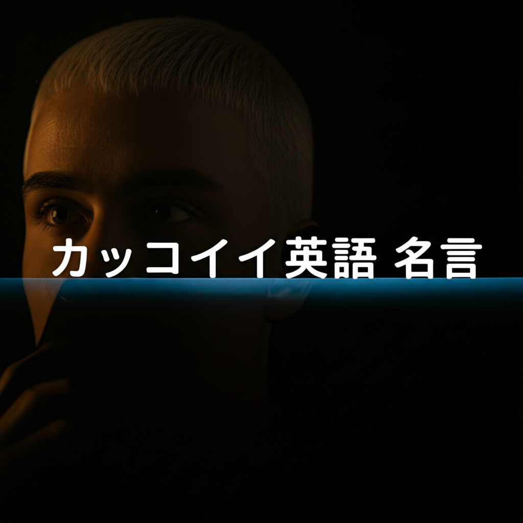 カッコイイ英語の名言ランキングTOP20！心に響く珠玉の言葉を完全解説