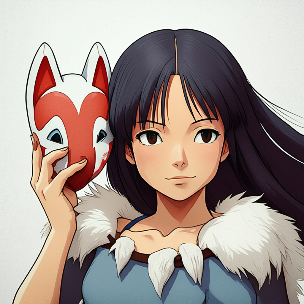 もののけ姫サンのお面の真実を完全解説！縄文時代からの呪術性と半面への変化の深層意味7つのポイント