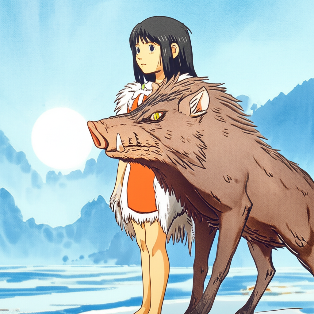もののけ姫のイノシシは実在する？巨大猪の真実とリアルサイズを解説