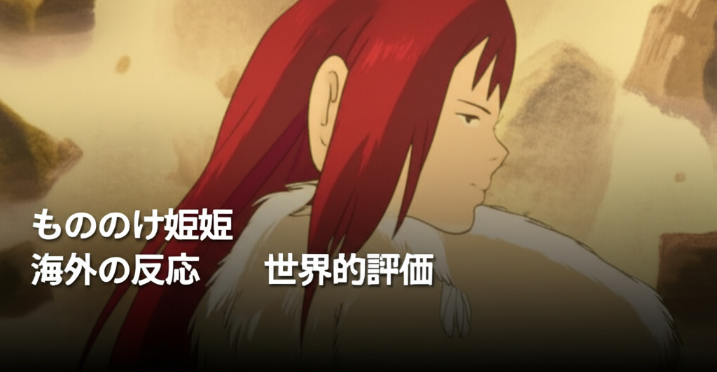 もののけ姫の海外の反応とは？世界的評価を徹底解説！