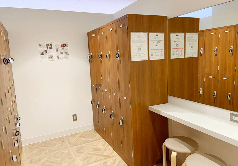 zen place pilates(ゼンプレイスピラティス) 赤坂ロッカールーム