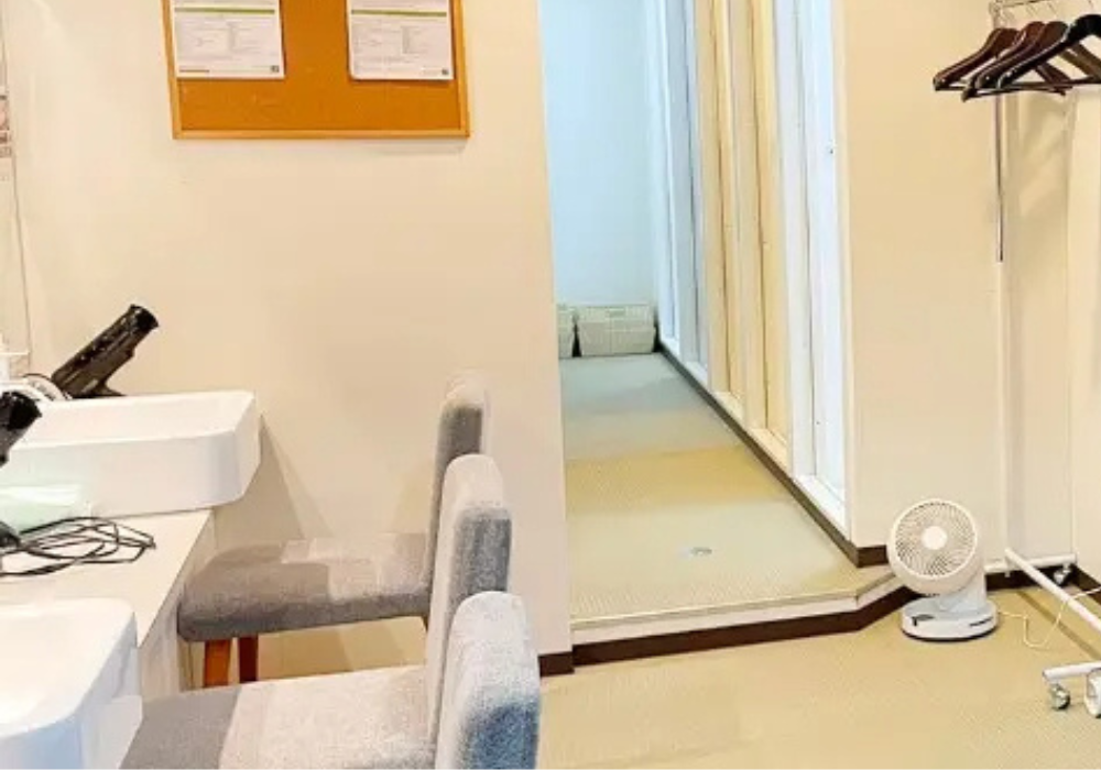 zen place pilates(ゼンプレイスピラティス) 阿佐ヶ谷店ロッカールーム