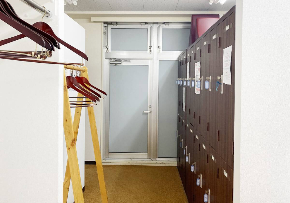 zen place pilates(ゼンプレイスピラティス) 千歳烏山店ロッカールーム