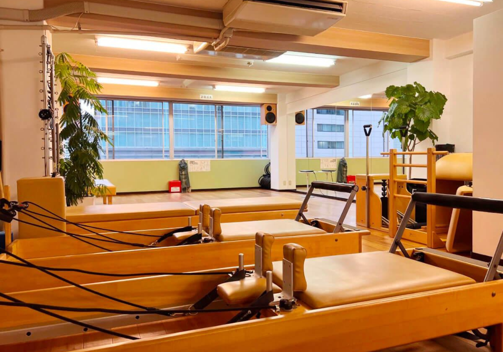zen place pilates(ゼンプレイスピラティス) 銀座四丁目店スタジオ内