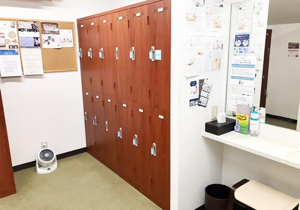 zen place pilates(ゼンプレイスピラティス) 浜田山ロッカールーム