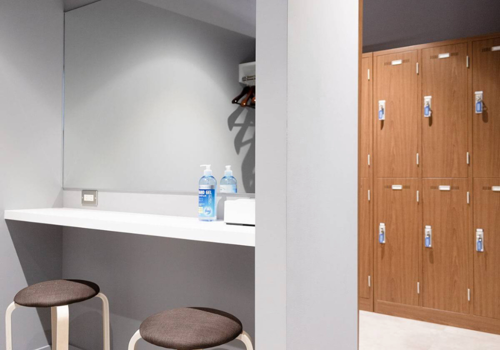 zen place pilates(ゼンプレイスピラティス) 飯田橋ロッカールーム