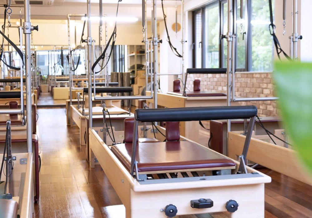 zen place pilates 自由が丘 第2店スタジオ内