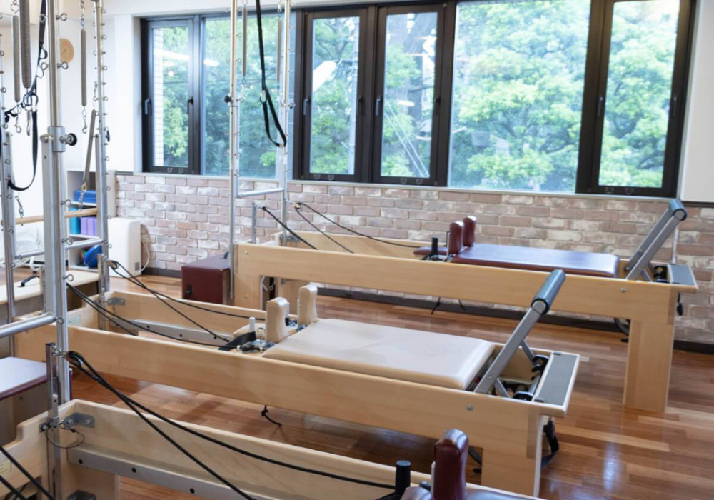 zen place pilates 自由が丘 第2店スタジオ内
