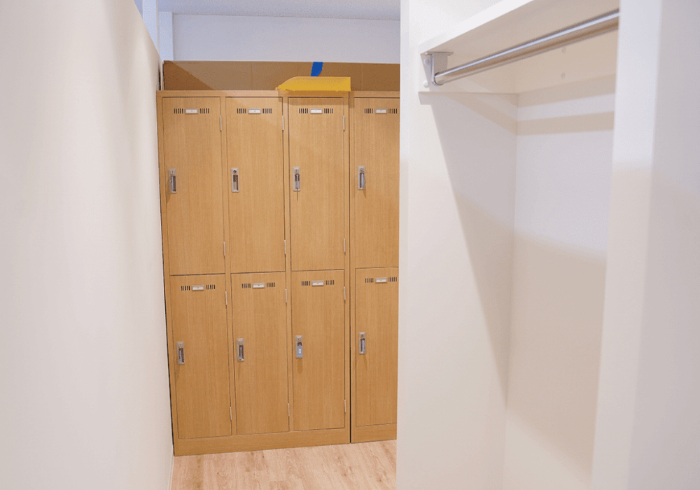 zen place pilates(ゼンプレイスピラティス) 京都店ロッカー