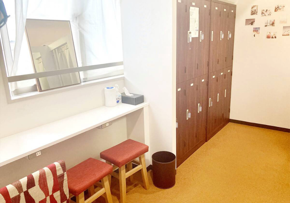 zen place pilates(ゼンプレイスピラティス) 三田ロッカールーム