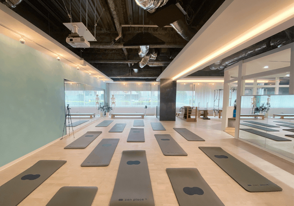 zen place pilates(ゼンプレイスピラティス) 溝の口店スタジオ内