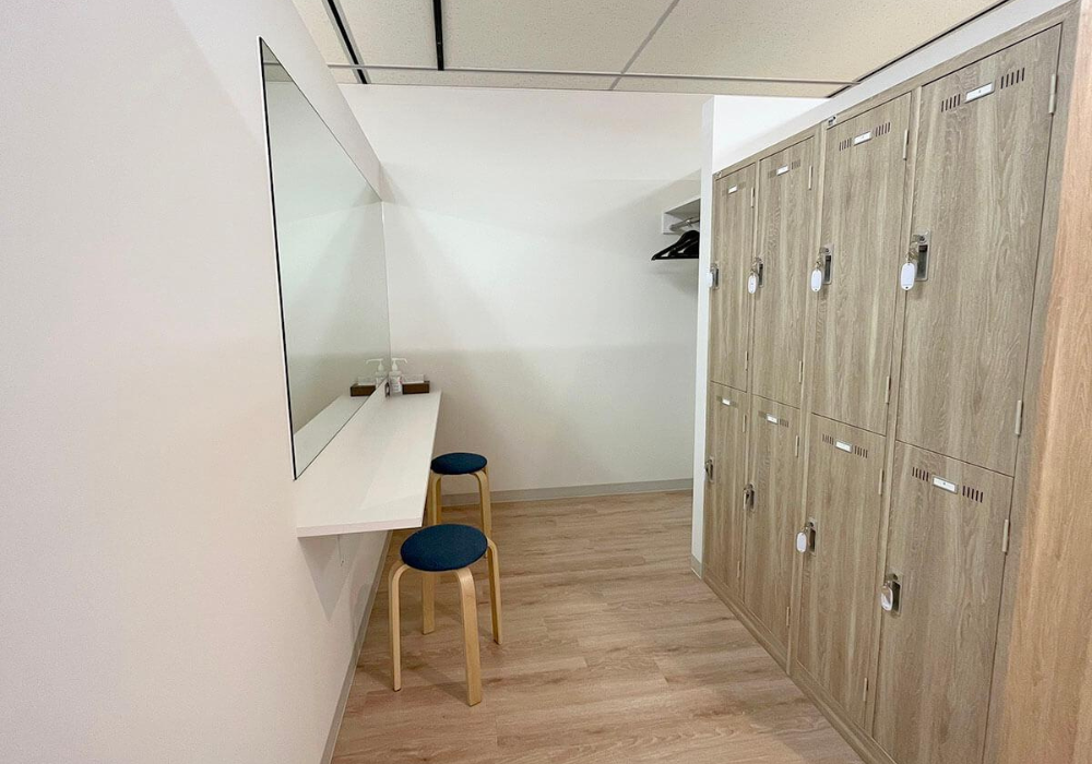 zen place pilates(ゼンプレイスピラティス) 武蔵小杉店ロッカールーム