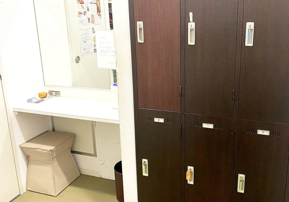 zen place pilates(ゼンプレイスピラティス) 六本木ロッカールーム