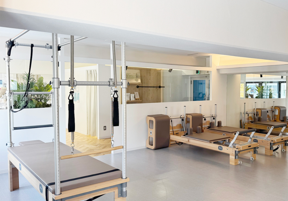 zen place pilates(ゼンプレイスピラティス) 高輪店スタジオ内